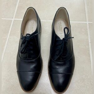 Cole Haan Black Leather Dress Shoes